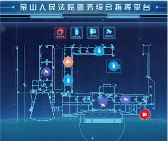 蘭亭妙微ui設(shè)計-法院智能警務(wù)綜合指揮平臺大屏UI設(shè)計（保密）