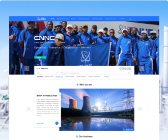 核能集團(tuán)英文門戶網(wǎng)站改版設(shè)計(jì)